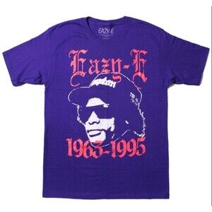Eazy E 1963-1995 Rare Out Of Print TShirt Purple Size XL
